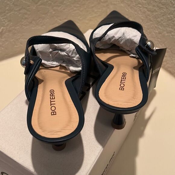 Bottero Women's Size 10 Botolivia Legacy Shoes Leather Kitten Heel Mary Jane NWT - Picture 4 of 14